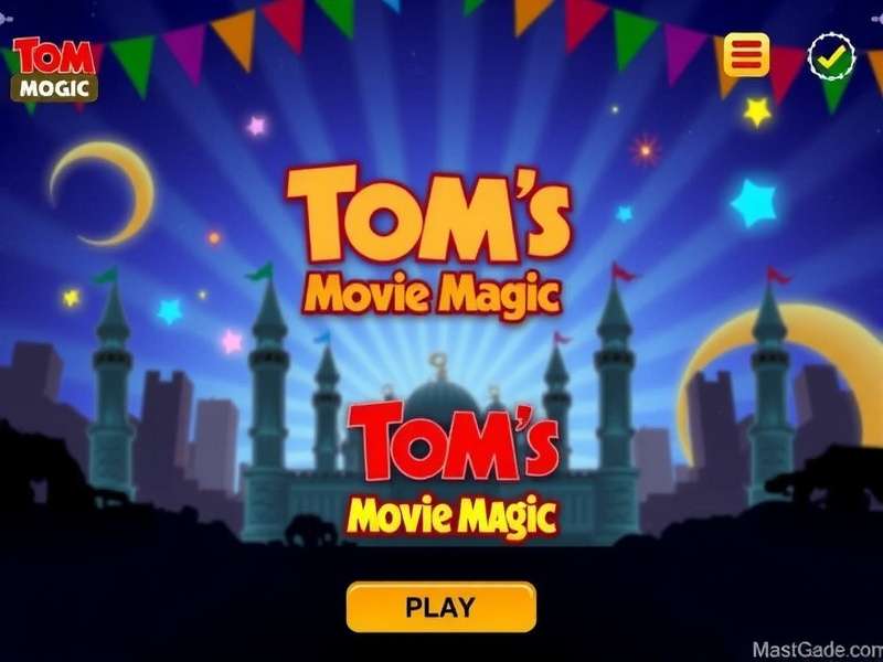 Tom S Movie Magic Game Screenshot